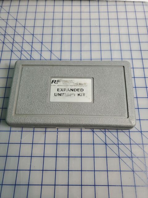 RF Connectors PFA-4023 Expanded Unidapt Kit 38 of 43 pieces RF Connectors PFA-4023 Expanded Unidapt Kit 38 of 43 pieces