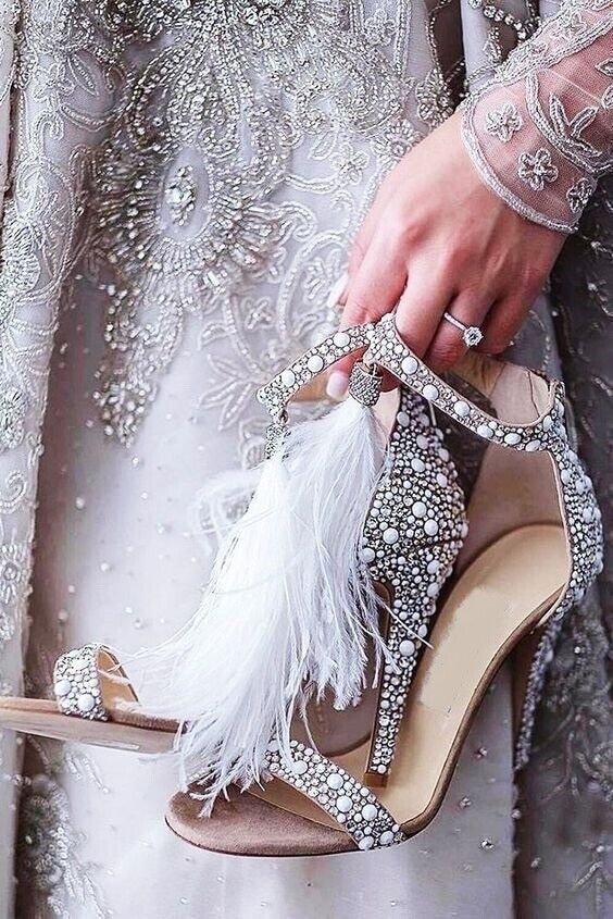 Jimmy Choo NEW Viola 110 Crystal Sandals Ostrich Feather Jimmy Choo NEW Viola 110 Crystal Sandals Ostrich Feather
