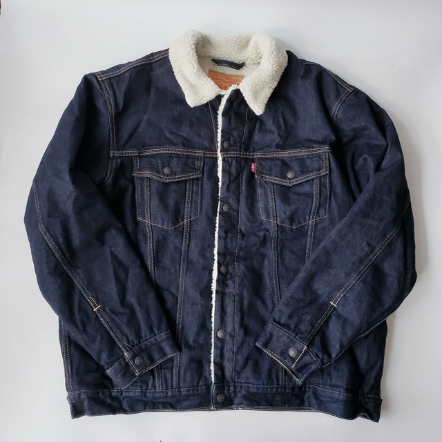 levi's men's sherpa lined denim jacket