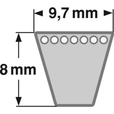 Schmalkeilriemen SPZ 1077 Lw AV 10 X 1090 La - 9,5 X 1090 La 9 5 X 1090 La Ummantelt V Belt Din 7753 Iso 4184