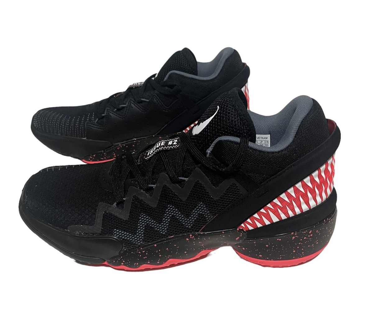 Adidas Marvel x D.O.N. Issue #2 Venom Black Red Men's Basketball