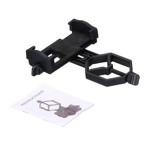 Universal Cell Phone Adapter Mount Binocular Monocular Spotting Scope Telescope - Photo 12 sur 12