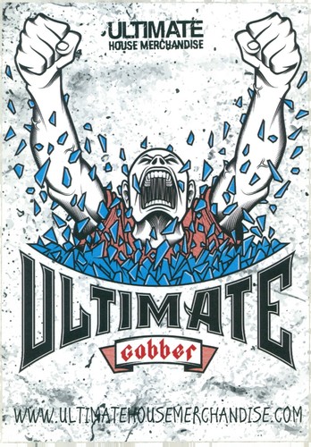 Aufkleber Sticker Ultimate House Merchandise Gabber