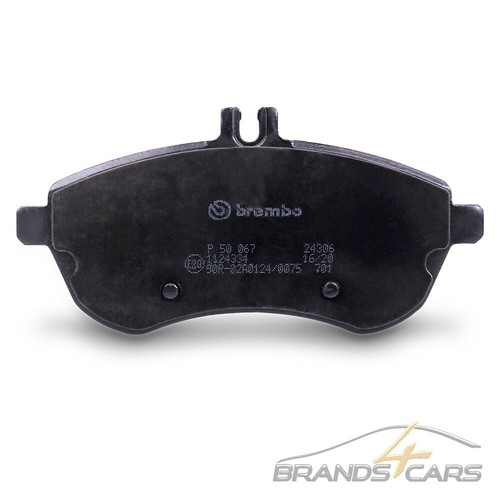 BREMBO BREMSBELÄGE VORNE FÜR MERCEDES BENZ C-KLASSE W204 E-KLASSE W212 SLK R172 - Bild 2 von 6