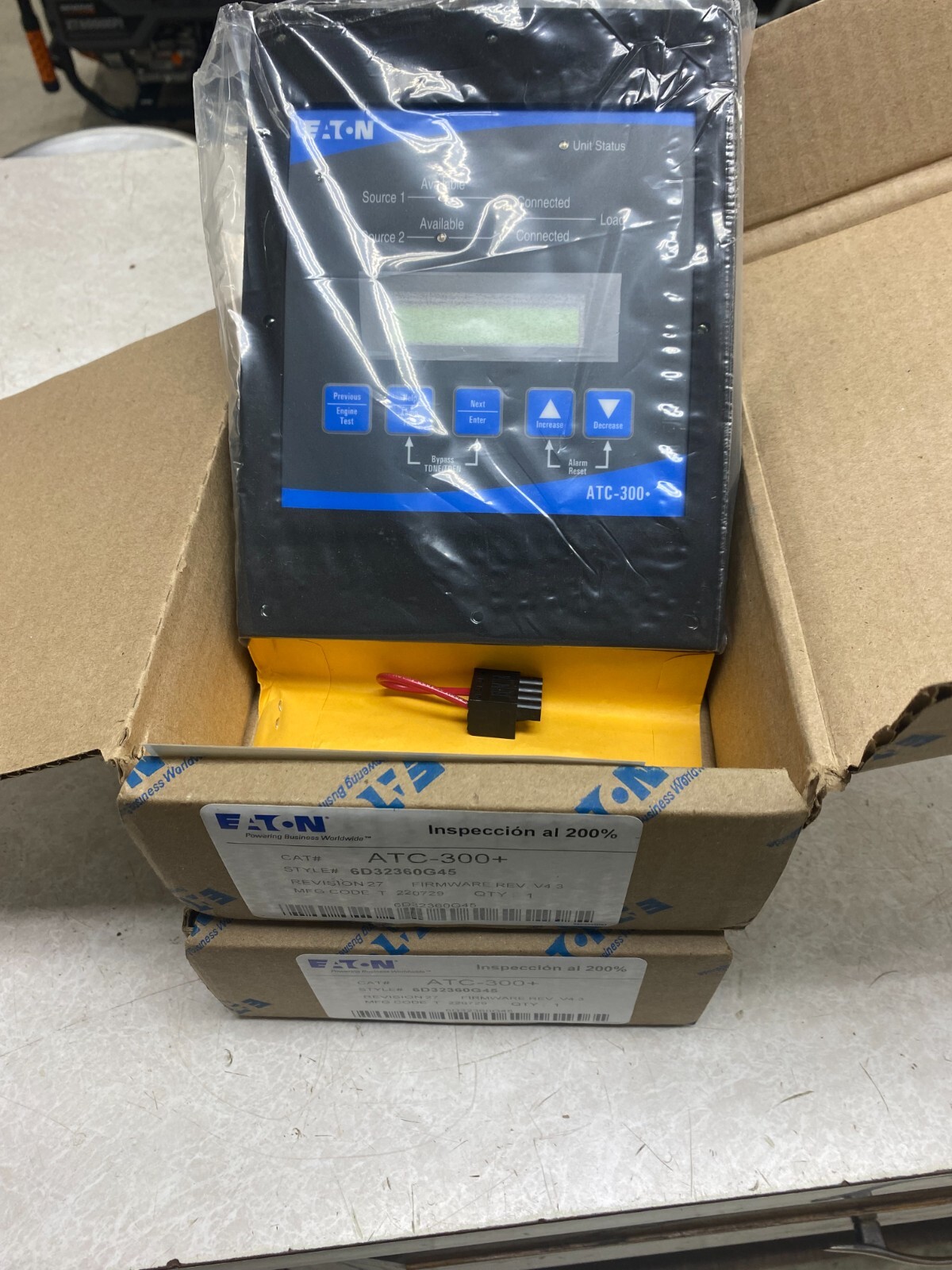 Eaton ATC300+ 4.3 Automatic Transfer Switch Controller, P/N