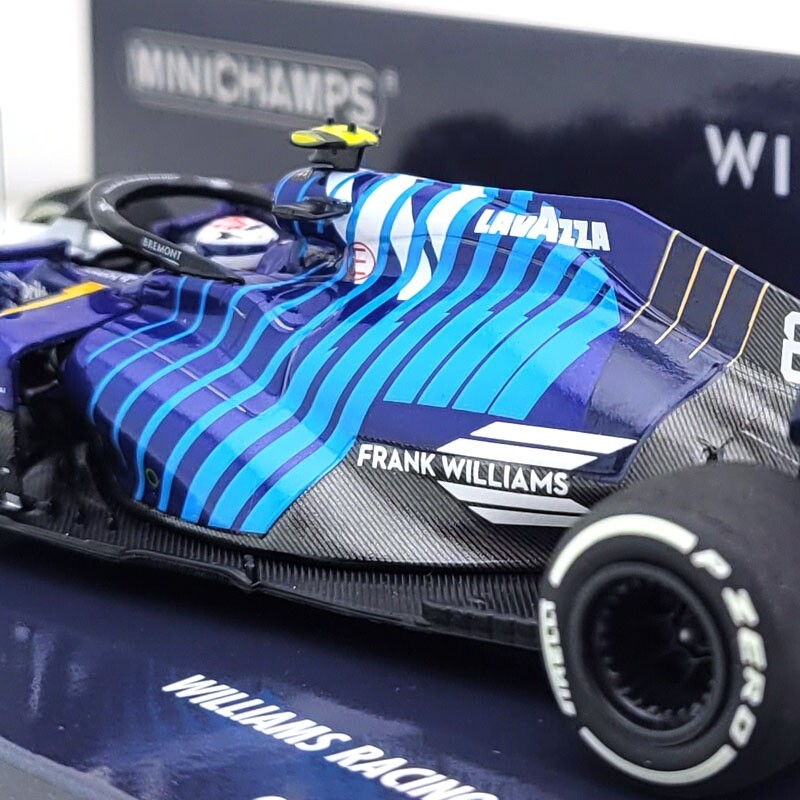 Minichamps Williams FW43B Nicholas Latifi Saudi Arabian GP 2021