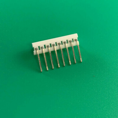 TE 640453-8 Conn Unshrouded Header HDR8 POS 2.54mm Solder RA Side Entry ThruHole