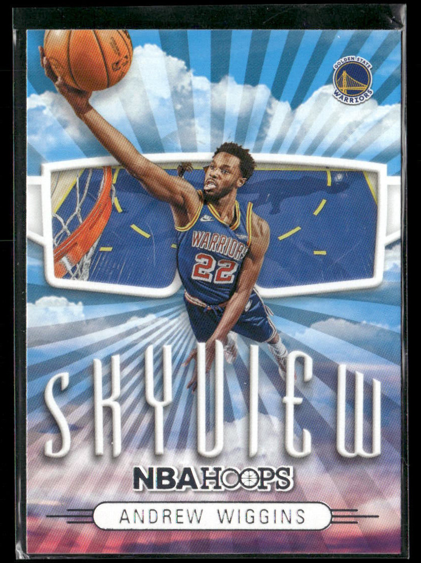2022-23 Panini NBA Hoops - Skyview  #24 Andrew Wiggins