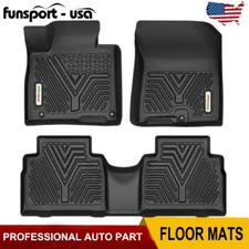 3D Floor Mats Liners for 2021 2022 2023 Hyundai Santa Fe 5 Seat All Weather TPE