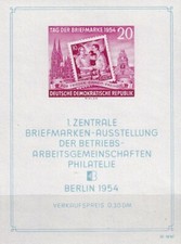 DDR Nr. Block 10** Tag der Briefmarke
