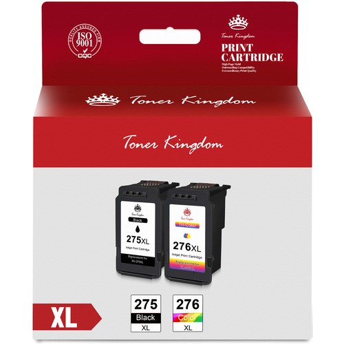 2X PG-275 XL CL-276 XL Ink for Canon PIXMA TS3500 TS3522 TS3520 TR4700 TR4722 - 第 1/6 張圖片