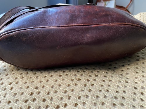 POLO Ralph Lauren Vint Dk Brown Shoulder Bag. - Picture 5 of 6
