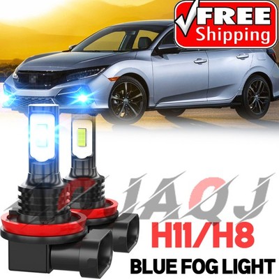 For Nissan Maxima 2007-2018 2X LED Fog Light Bulbs H8 H11 Bulb BLUE 8000K