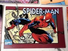 Vintage Marvel Comics Trading Cards Lot – Iconic Characters Spider Man 90s