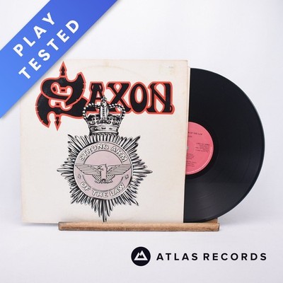 Saxon Strong Arm Of The Law 4A 4B South Africa LP Album Vinyl Record - VG+/EX