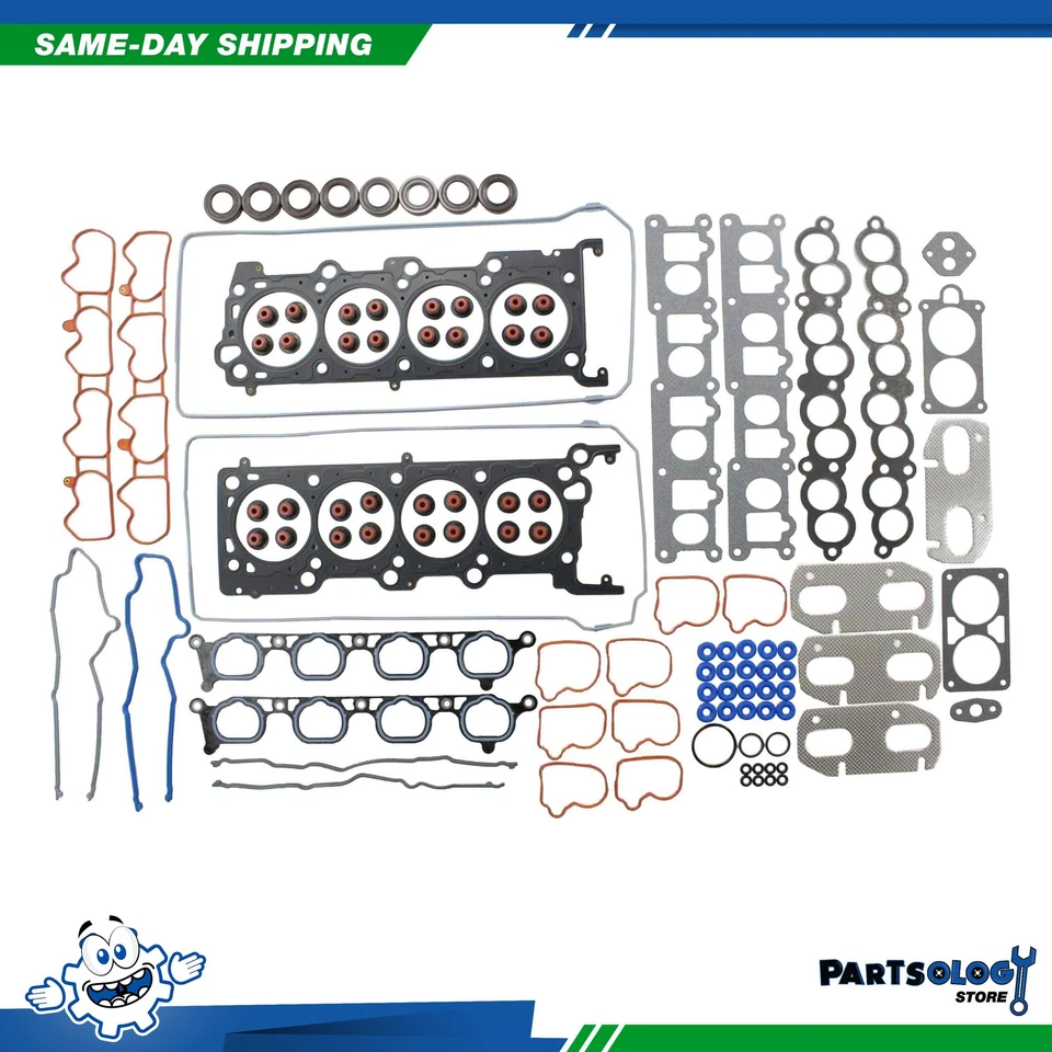 DNJ EK4143 Engine Rebuild Kit For 95-98 Lincoln Continental Mark VIII 4.6L DOHC - Image 3 of 4