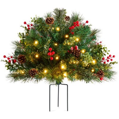 Best Choice Products Pre-Lit Urn Filler LED Lights 26  Diameter White Multi