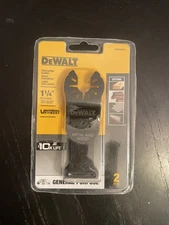 DEWALT DWA4250-2 Carbide Oscillating Saw Blade - Black (2 Pack)