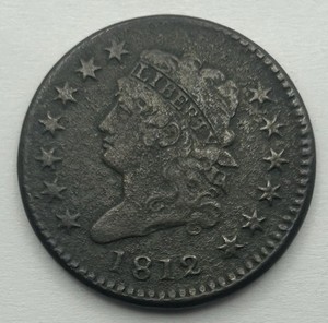 1812 Classic Head Large Cent Low Grade
