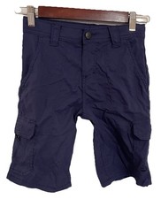 TIMBERLAND Youth Boys Navy Adjustable Waist Stretch Zipper Shorts Size 8