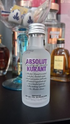 ABSOLUT  vodka  Kurant.. Mini /Miniatur  5cl. / 50ml