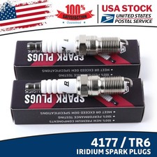 2Pcs For NGK TR6 #4177 Premium Iridium Spark Plugs For 1999-2003 Ford F-150