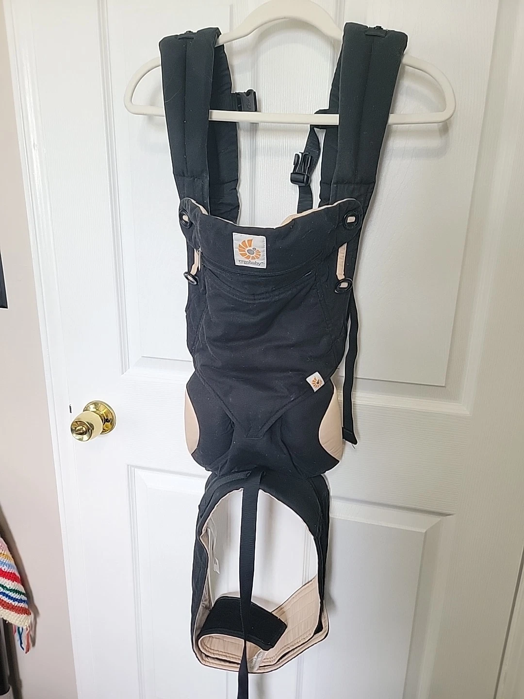 ERGOBABY Ergo Baby Carrier Original Multiple Positions - Black / Camel
