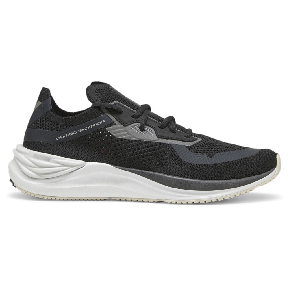 PUMA Porsche Design Evoknit Trainer Iii Lace Up  Mens Black Sneakers Casual Shoe