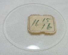 THICK GLASS POCKET WATCH CRYSTAL SIZE 16 15/16 REPLACEMENT PART P16