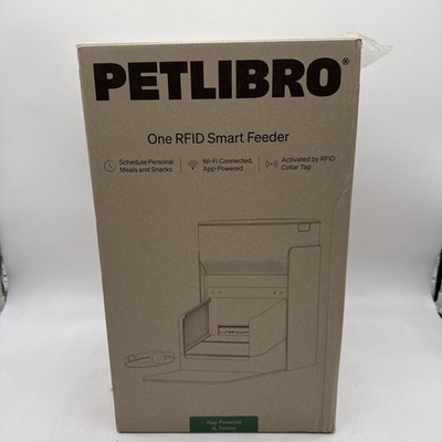 PetLibro One RFID Smart Pet Feeder 3L Capacity PLAF301 -- NEW