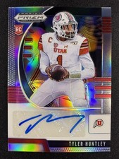 2020 Prizm Draft Picks #128 Tyler Huntley Silver Rookie Auto Autographs