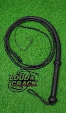 6ft Bull whip Cowhide Leather Whip Handmade Professional Equestrian  bullwhips
