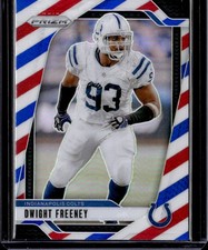 2024 Panini Prizm #127 Dwight Freeney Red White and Blue