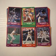 Lot of 1988 Score Baseball Cards (155 Card Lot) Mattingly Bonds Henderson