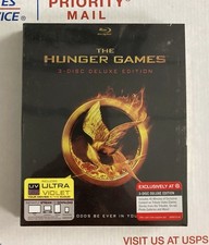 THE HUNGER GAMES Blu-ray 3 Disc Deluxe Edition - BRAND NEW - Target Exclusive