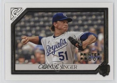 2021 Topps Gallery Printer Proof Brady Singer #66 Rookie RC 0w7