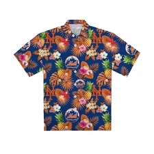 Ny team met button down shirt, SGA shirt, hawaiian, pipeapple