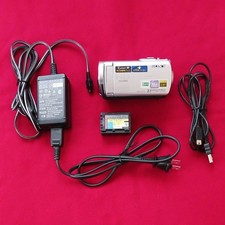 SONY HDR-CX170 Handycam Tested and working There is peeling on the LCD screen