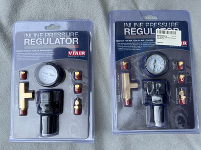 #ad Viair 90150 0 200 psi Air Pressure Regulator Black $60.00