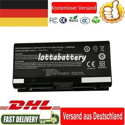 Akku für Clevo PB50BAT-6 PB51RF-G PB70EF-G PB71EF-G PowerSpec 1720 1520 NP8371