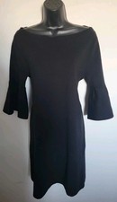 Ann Taylor Loft Outlet Black Sweater Dress Size Medium Excellent Condition 