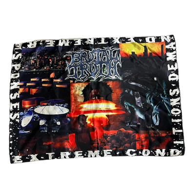 BRUTAL TRUTH - Extreme Conditions Demand Extreme Responses - Wall Flag / Textile