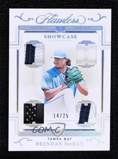 2022 Panini Flawless Showcase 14/25 Brendan McKay #SH-BM 07o4