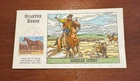 US “Quarter Horse” American Cowboy Collins Hanpainted FDC- 1985