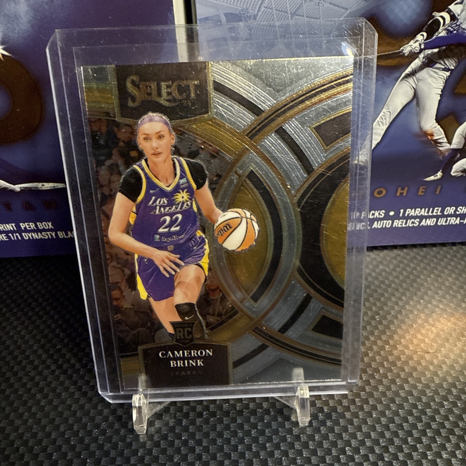 Cameron Brink 2024 Panini Select WNBA Rookie RC Base Premier #191 Sparks
