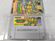KONAMI Teenage Mutant Ninja Turtles Time Super Famicom SFC Japan SHVC-TM
