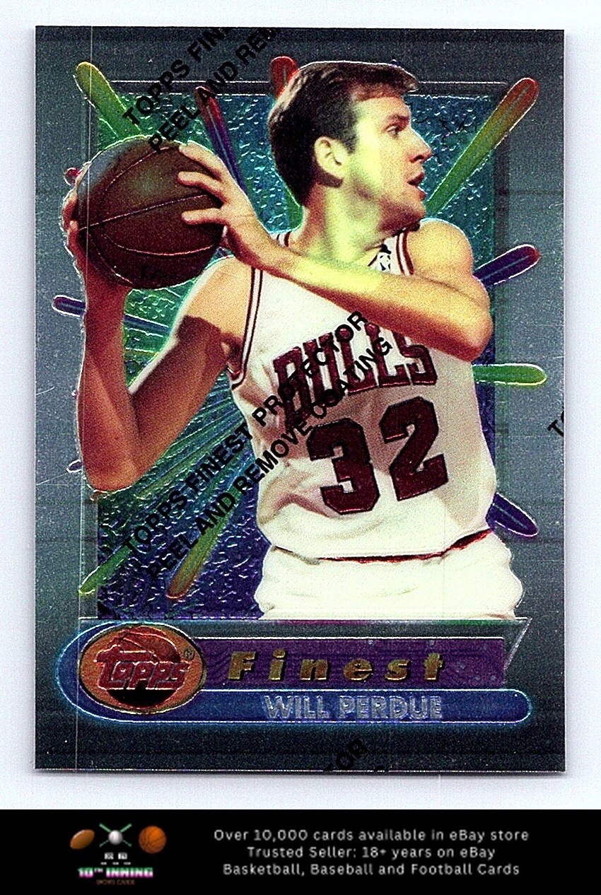 1994-95 Finest BASKETBALL #138 Will Perdue