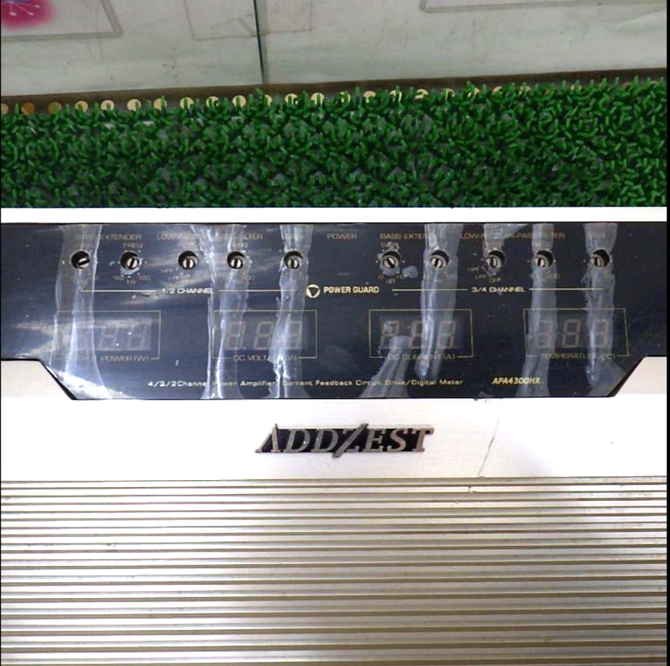 Clarion ADDZEST APA4300HX HX 4 Channel Car Amplifier 75W x4 Audio