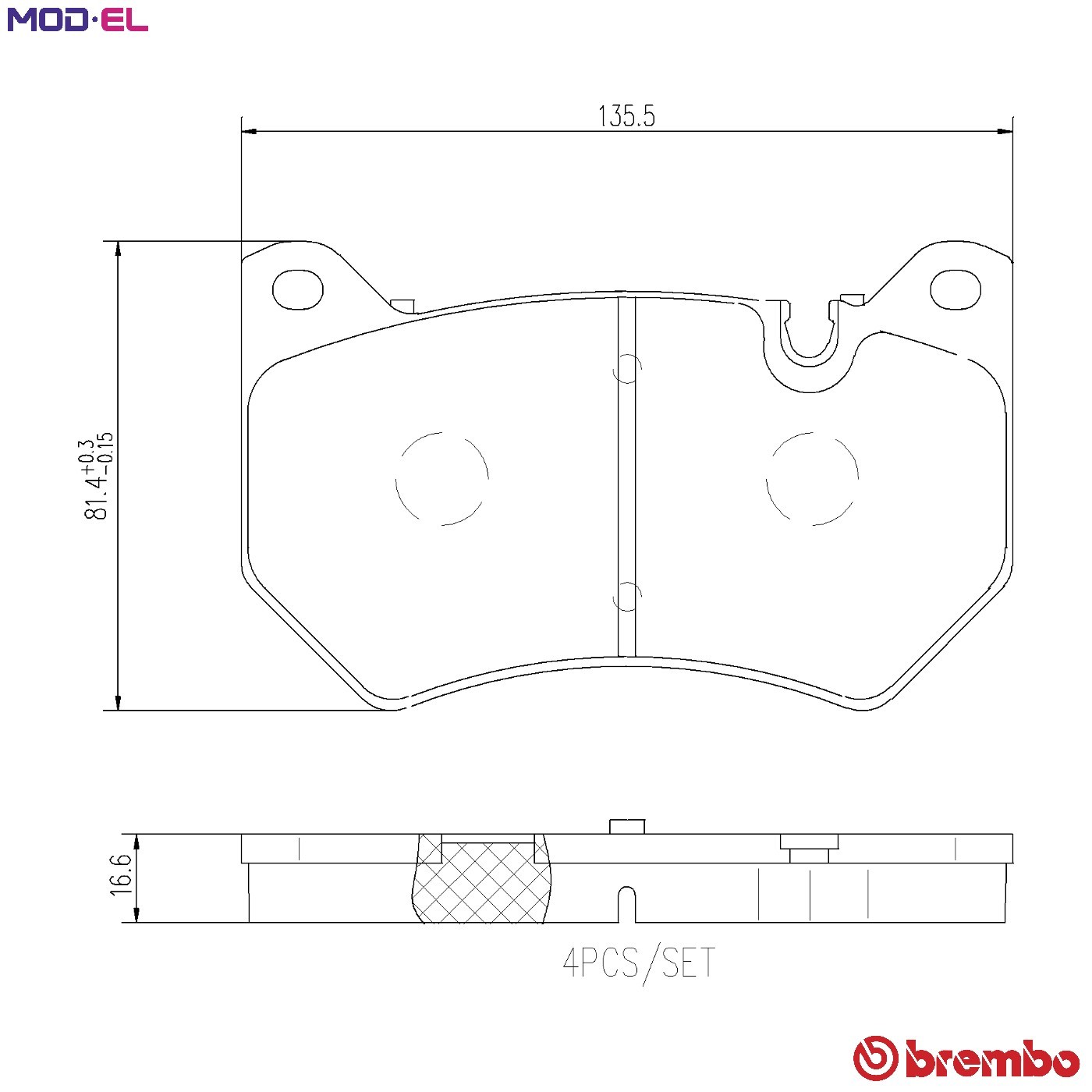 Fits BREMBO P 85 177 Ham pads. AUDI/AUDI (FAW) ⭐UK Stock⭐ - Image 18