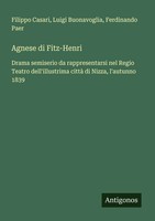 Filippo Casari (U. A.) | Agnese Di Fitz-Henri | Taschenbuch | Italienisch (2025)